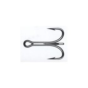  Treble Hooks 3X Strong Nickel Size 2/0 100 Pieces
